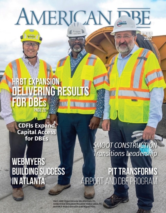 American DBE Magazine Features VDOT Hampton Roads Bridge Tunnel Expansion